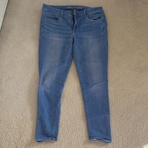 American Eagle Women’s Blue Jeggings Jeans